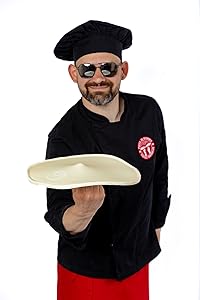 Pizza maker with throw dough