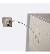 YEYA Upgraded No Drill Anti Tip Furniture Wall Anchors for Baby Proofing White 4 Pack