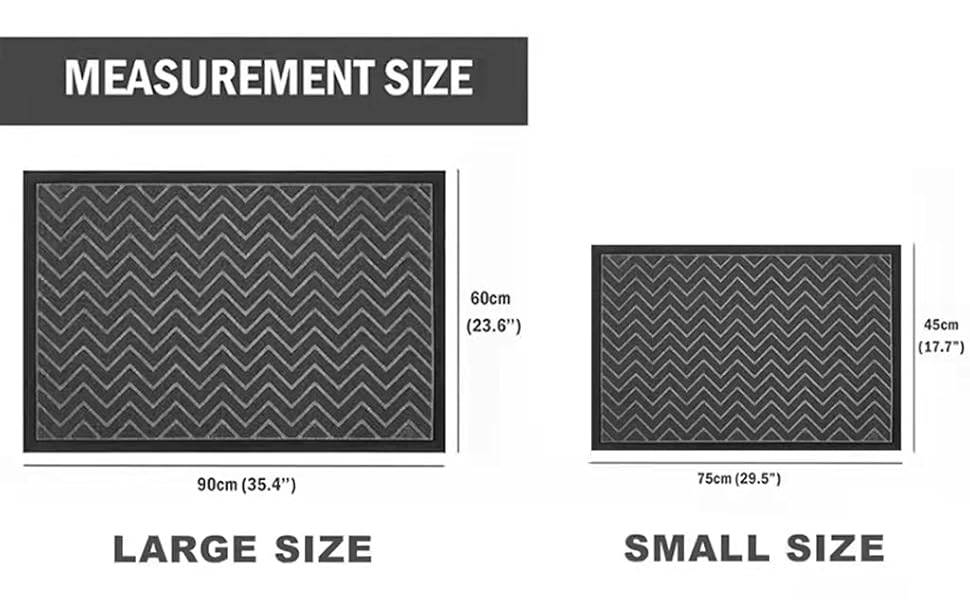 Topcovos Door Mat, Front Door Mats Outdoor Indoor, Entrance Mat for