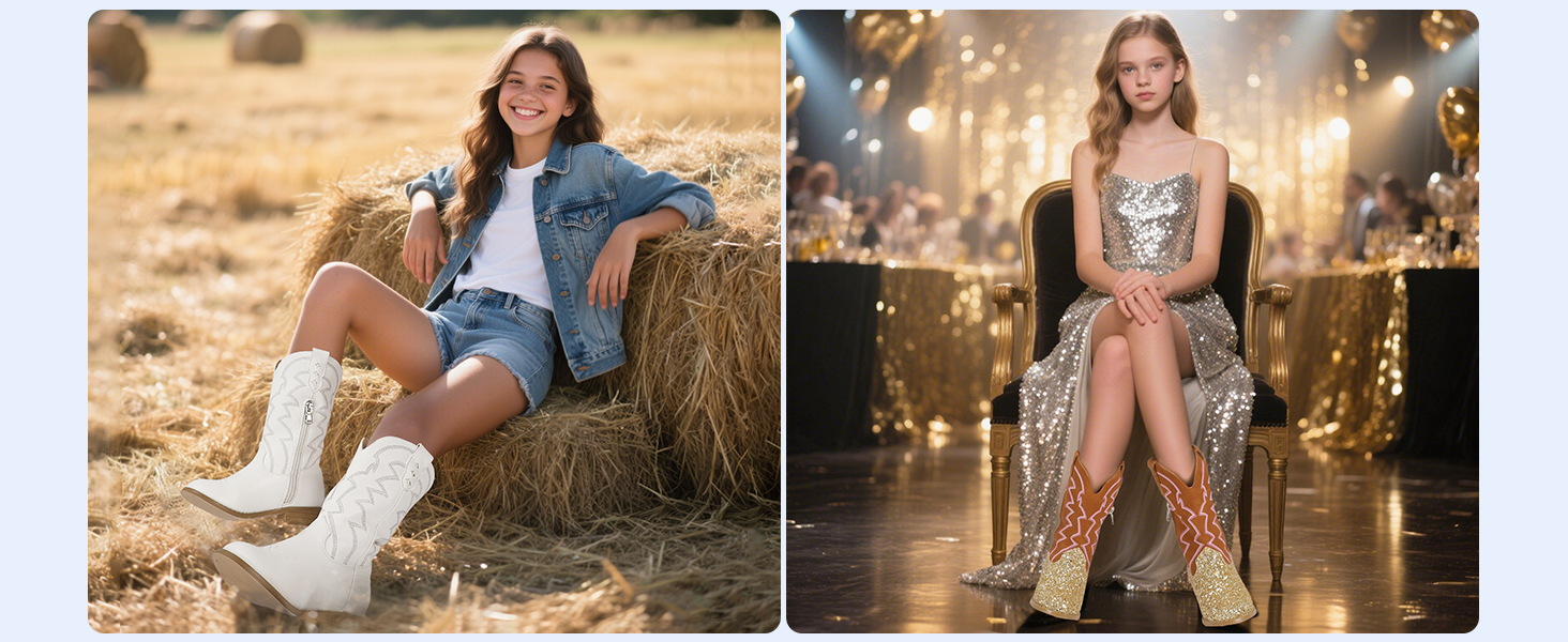 Kids Cowgirl Boots