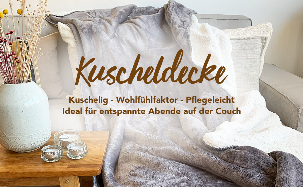 Banner Kuscheldecke