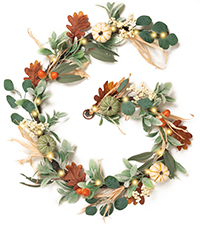 Fall Pumpkin Garlands autumn garlands for front door