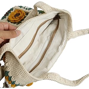 Boho Flower Tote