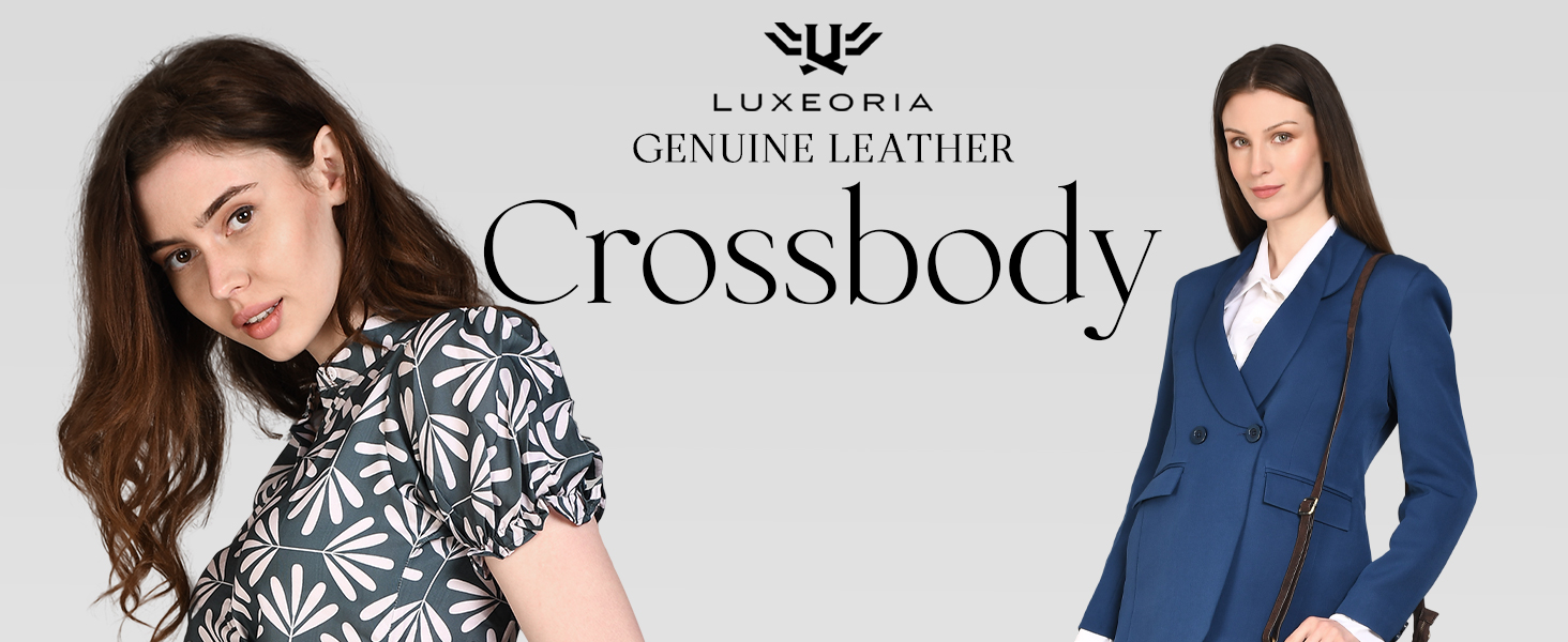 genuine leather crossbody bags for women brown vintage 