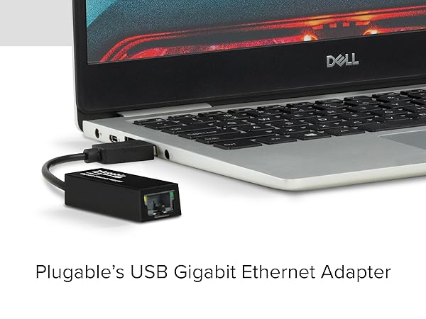 Plugable USB to Ethernet Adapter USB 3.0 to Gigabit Ethernet compatibility for Windows XP, Chrome