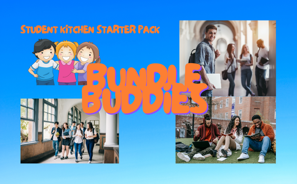 Bundle Buddies Student Kitchen EssentialsKitchen Starter SetHome