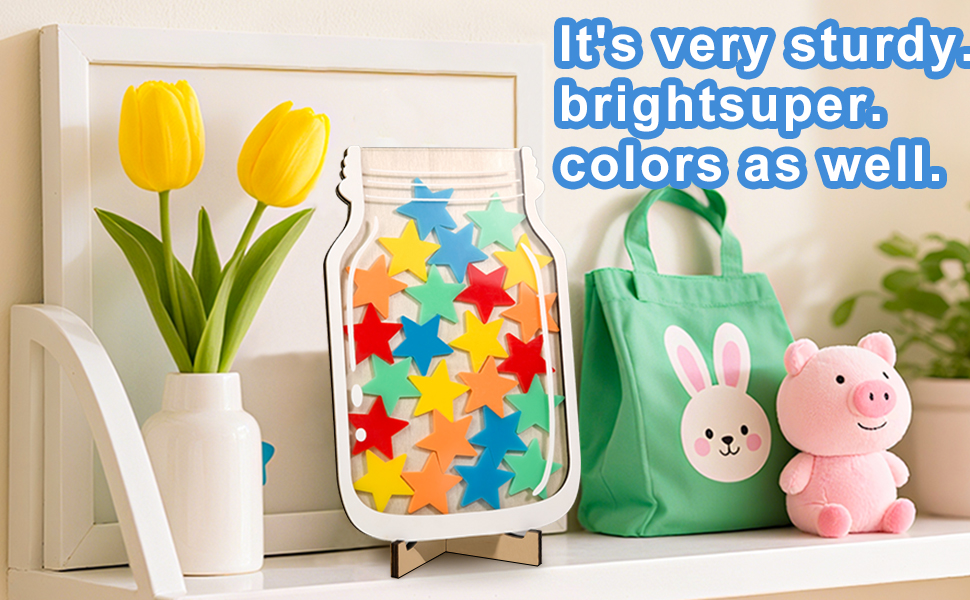 Magnetic Reward Jar for Kids Students