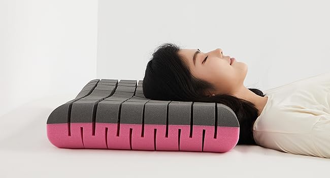 ○ F1F2 枕 まくら 無重力枕 安眠 横向き 首や肩がラク Amazon｜F1F2 枕 まくら 無重力枕 安眠 横向き 独自設計キュープ
