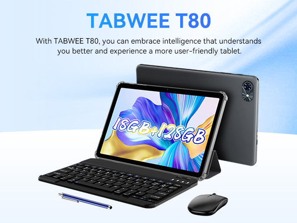 Amazon.com : Tablets, Android 15 Tablet 10 Inch T80, 2025