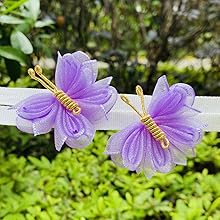 hair barrettes fabric