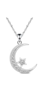 moon necklace