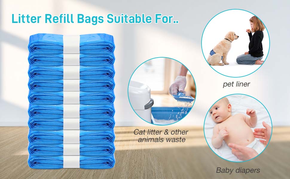 cat litter refills bag