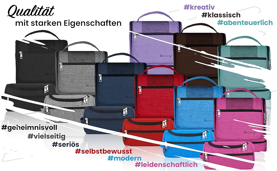 DELAWAY XXL Kulturbeutel zum Aufhängen Design 2026 | Große Kulturtasche für Damen & Herren | Waschtasche mit Kofferhalte 9106a4f0 20c9 4692 8fc4 4f7629b6f5ae. CR0,0,3395,2100 PT0 SX970 V1