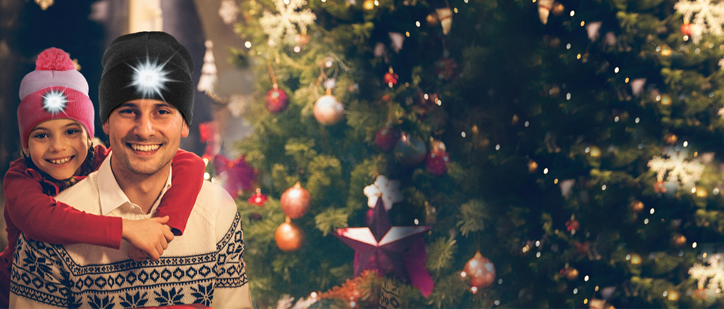 Mütze mit Led Licht Kinder