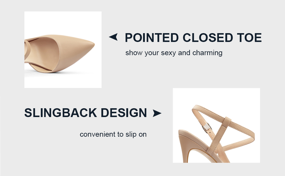 pointed toe