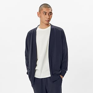 Amazon.co.jp: [Goldwin] Re-Optimum Sweat-cardigan DEEP