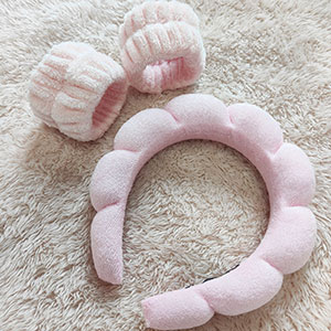 spa headband for washing face