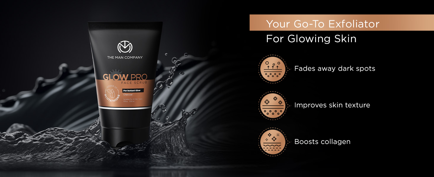 face scrub clear acne skin smooth soft glowing oily dry face men mens