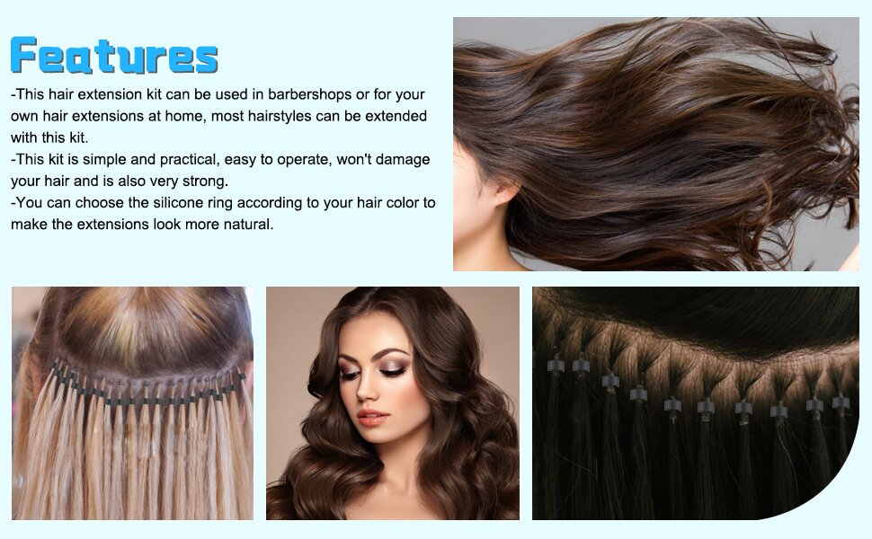Hair extension kit