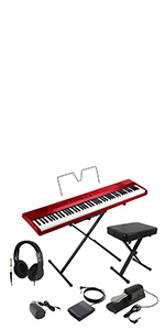 KORG L1SP 電子ピアノ 88鍵盤 ヘッドホン・イス・ダンパーペダルセット