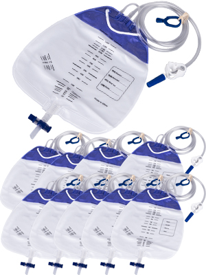 Leak Proof Urinary Drainage Bags for surgically coma patients, urinary incontinence