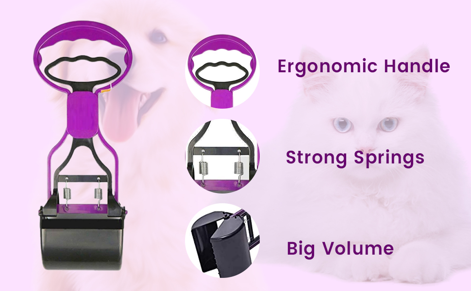 GUREZ Poop Scooper for Dogs and Cats