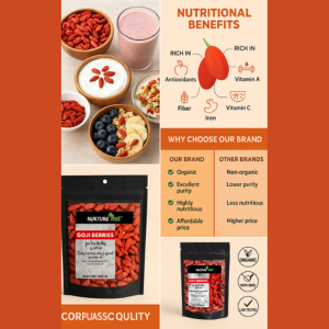 Nurture Tree Premium Goji Berries 400gm