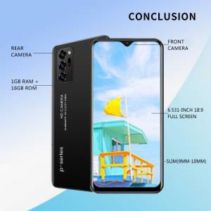 This phone is available in black and red