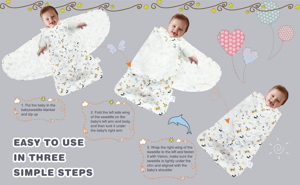 Ftikvo SwaddleBlanket Baby Girl & Boy Swaddles Newborn Infant