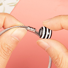 Expandable Charm Bangle Bracelets