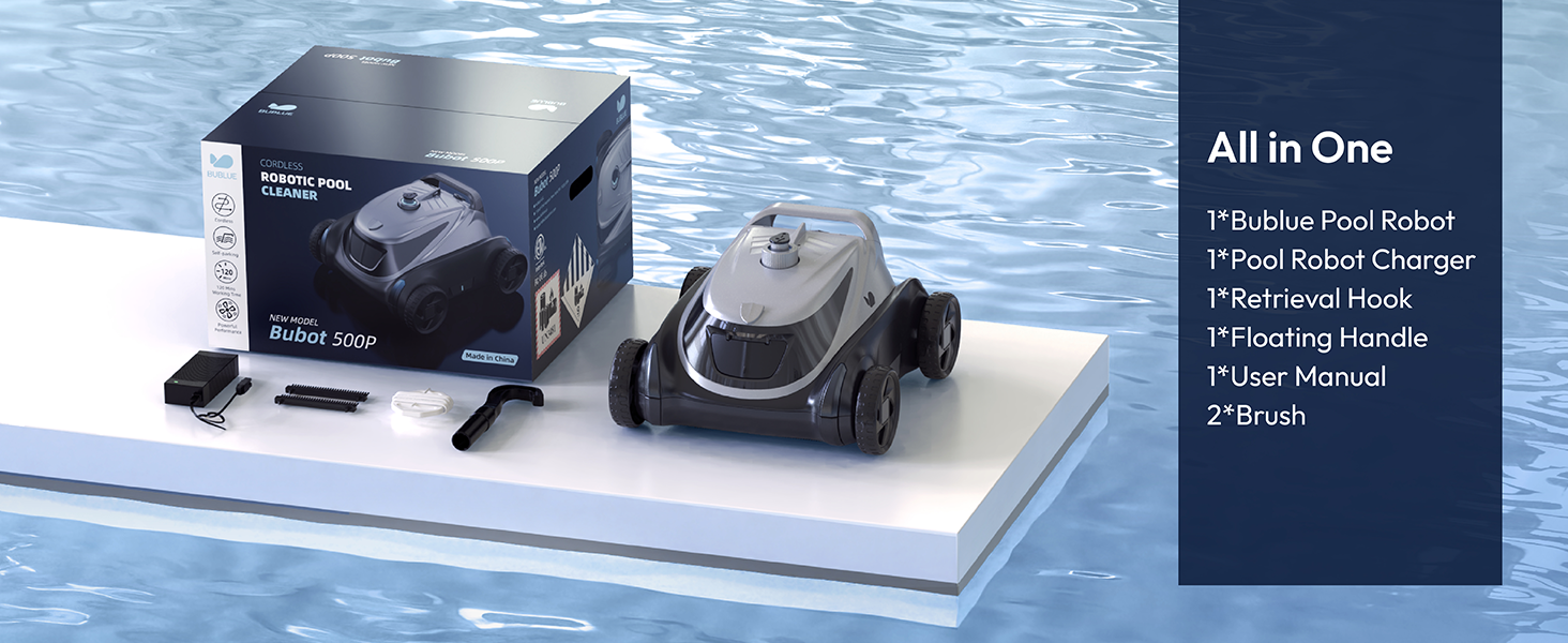Bubot 500P Above Ground Pool Vacuum