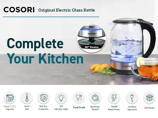 CO117-DK Electric Kettle Water Boiler