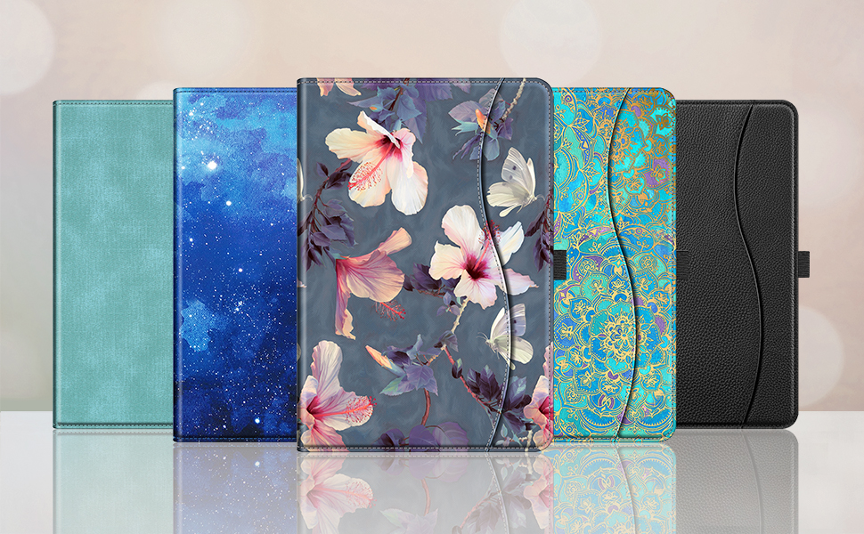New Fire hd10 11th generation leather cover accessories 10.1 inch display protective fold stand 