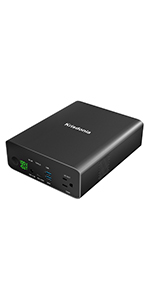 Krisdonia ポータブル電源 296Wh 80000mAh Amazon.com: Krisdonia Power Bank with AC Outlet, Portable