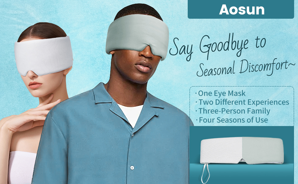 Sleep Mask,100 Blackout Sleep Aid Eye Mask,Soft and Comfortable for