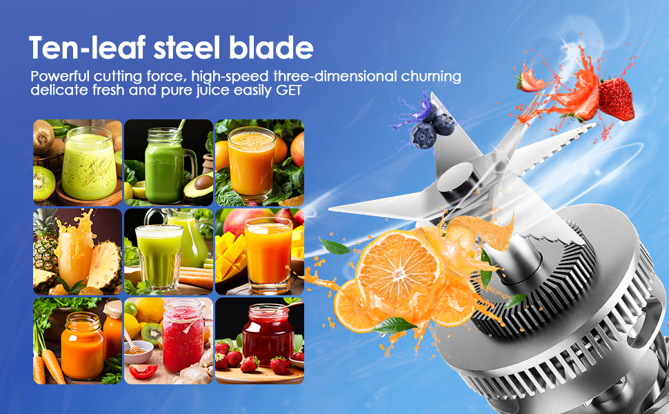 Portable Juicer Blender, Multifunctional Portable Juicer