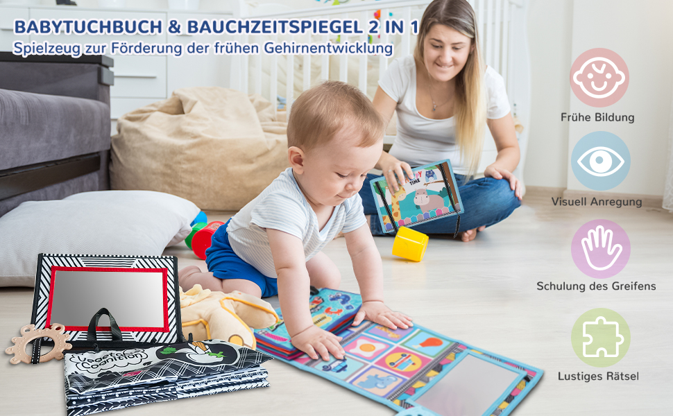  Baby Spielzeug 0-3-6-9 Monate