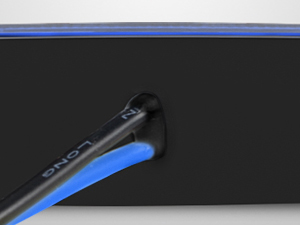 3.8inch 6led side marker light blue