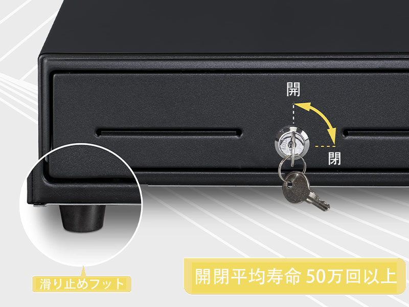 Amazon.co.jp: NUSRATS 手動式 キャッシュドロアー 小型 レジスター