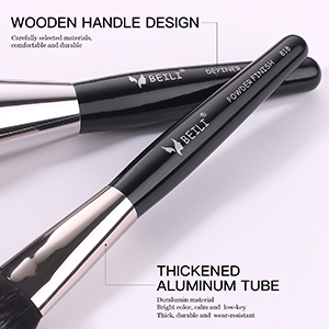 BEILI 15Pcs Professional Makeup Brush Set