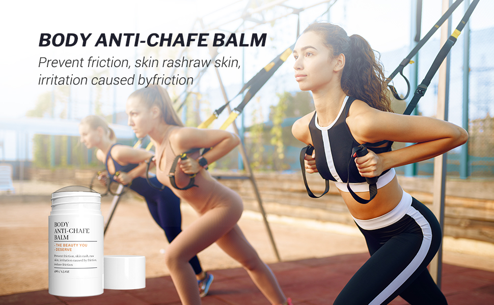 EMIN Anti Chafing Stick Chafing Cream Thigh Rescue Friction Defense Anti Chafe Balm