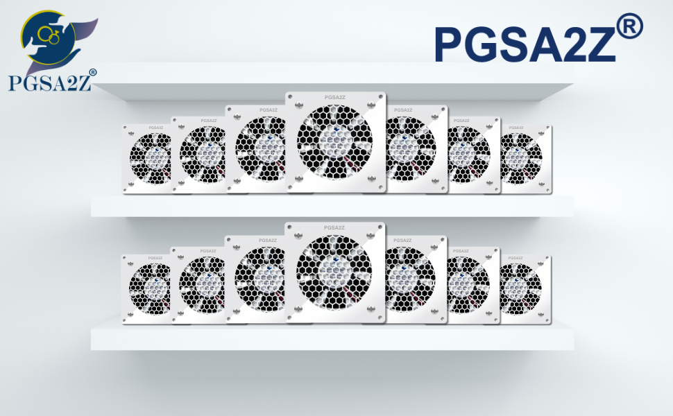 80mm AC Plug Fan, Adjustable Speed Controller, 