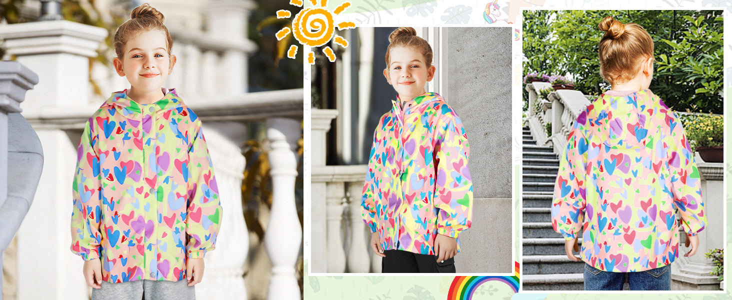 kids waterproof jacket