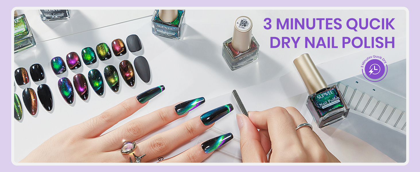 Magnetic Nail Polish