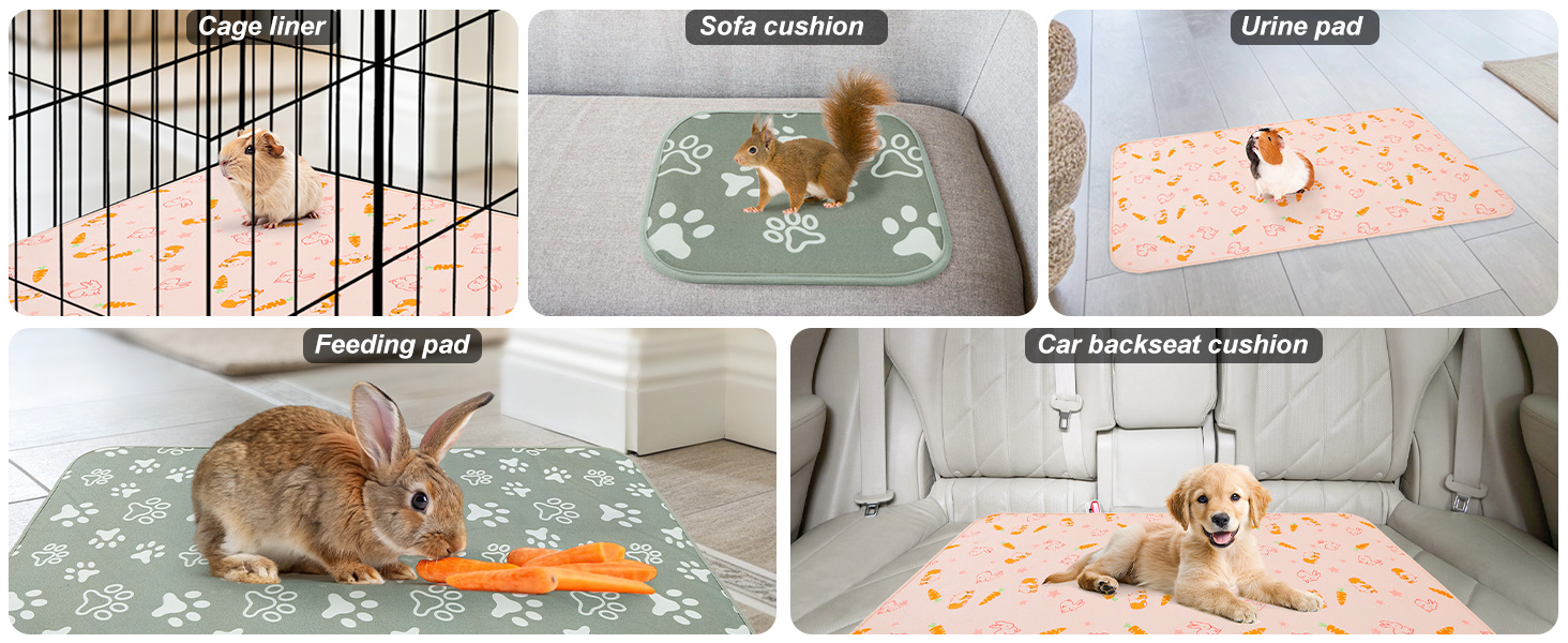 guinea pig cage liner washable