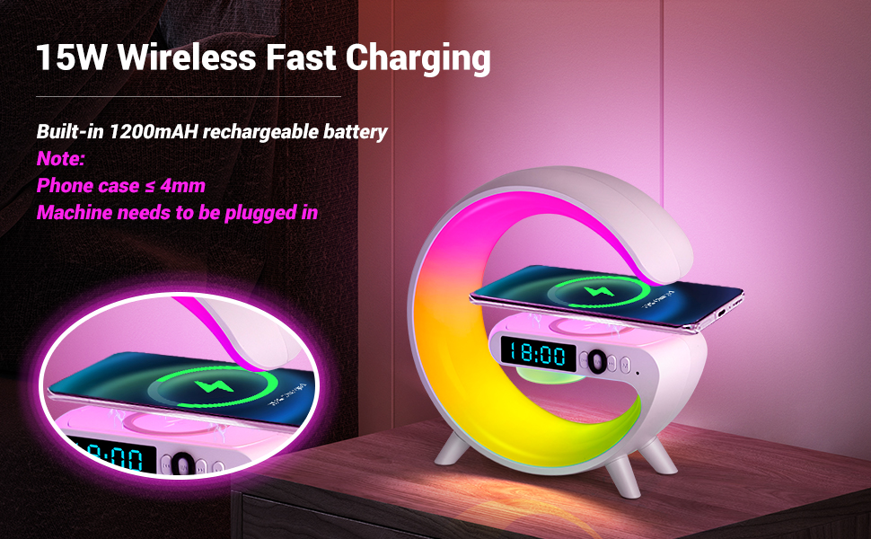 Wireless Charging Atmosphere Light