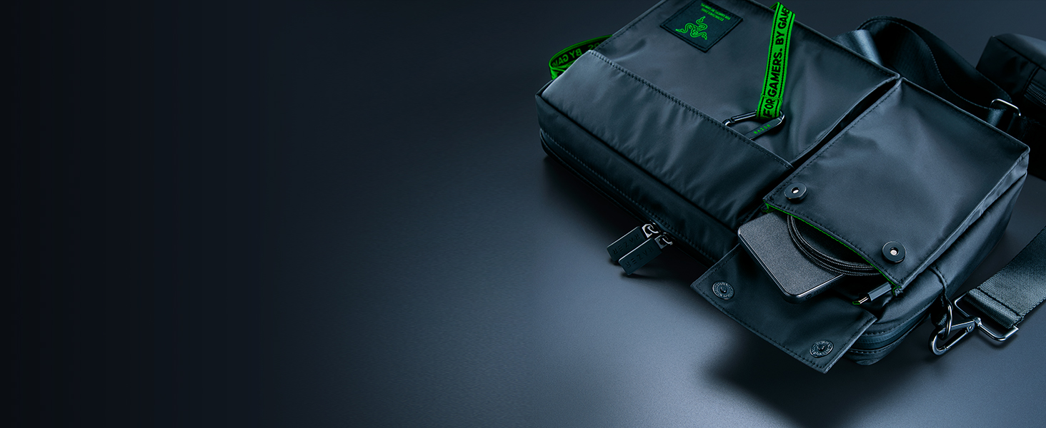 Razer Xanthus Crossbody Bag Fits Kishi, Steam Deck