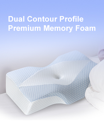 Orthopedic Memory Foam Pillow for Pain Relief
