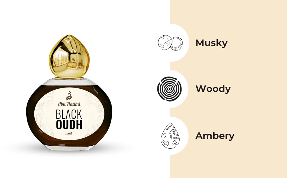 Abu Haami Black Oudh Attar