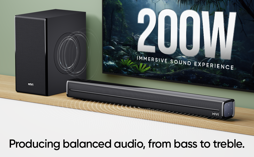 Mivi Soundbar Q200